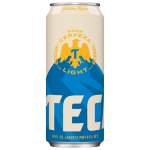 Tecate Light Lager Beer, 24 fl oz [1 pt 8 fl oz]