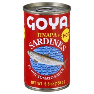 Goya Sardines, Tinapa, Hot, 5.5 oz (155 g)