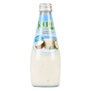 Kuii Original Flavor Coconut Milk Drink with Coconut Jelly, 16.4 fl oz (485 ml)