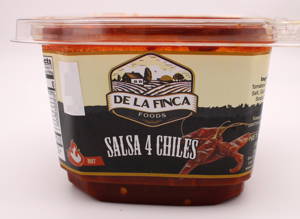 De La Finca 4 Chiles Salsa, 16 oz