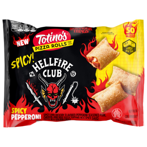 Totino's Spicy Pepperoni Pizza Rolls, 50 pieces [24.46 oz (1 lb 8.46 oz) 693 g]