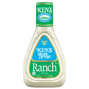 Ken's Steak House Ranch Dressing, 16 fl oz (1 pt) 473 ml