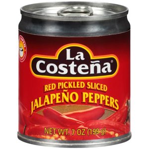 La Costena Jalapeno Peppers, Sliced, 7 oz (199 g)