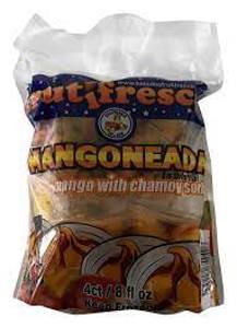 Fruti Fresca Mangoneada, Mango with Chamoy Fruit Bar, 4 pack