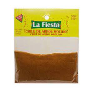 La Fiesta Chile De Arbol Ground, .87 oz (24.8 g)