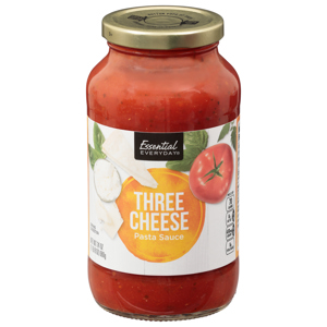 Essential Everyday Pasta Sauce, Three Cheese, 24 oz (1 lb 8 oz) 680 g