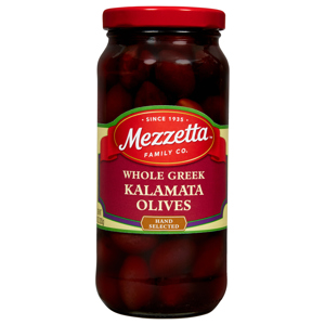 Mezzetta Olives, Kalamata, Whole Greek, 10 oz (283 g)