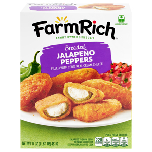 Farm Rich Jalapeno Peppers, 17 oz (1 lb 1 oz) 481 g