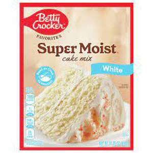 Betty Crocker White Cake Mix, 14.25 oz (403 g)