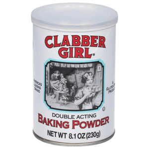 Clabber Girl Baking Powder, Double Acting, 8.1 oz (230 g)