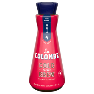 La Colombe Cold Brew, Pure Black, Dark Roast, Unsweet, 42 fl oz (1.3 qt) 1.25 l