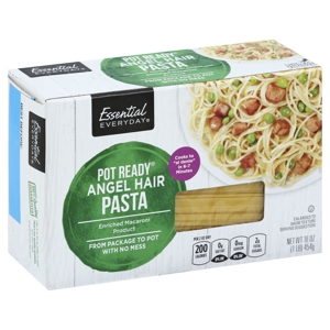 Essential Everyday Angel Hair Pasta, Pot Ready, 16 oz (1 lb) 454 g