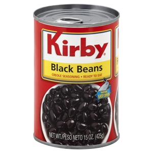 Kirby Black Beans, 15 oz (425 g)