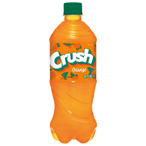 Crush Soda, Orange, 20 fl oz (1.25 pt) 591 ml