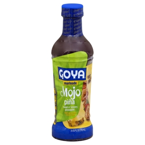 Goya Marinade, Sweet N' Savory Pineapple, Mojo Pina, 24.5 fl oz (725 ml)