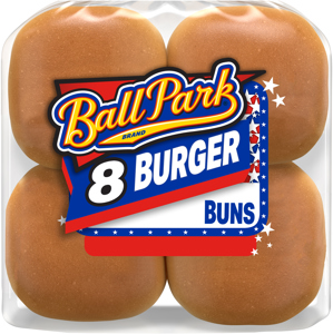 Ball Park White Burger Buns, 8 count, 15 oz