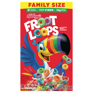 Froot Loops Cereal Family Size, 16.6 oz (1 lb 0.6 oz) 470 g