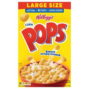 Corn Pops Cereal Large Size, 13.1 oz (371 g)