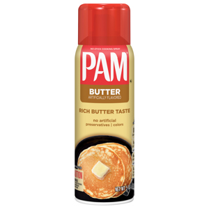 Pam Cooking Spray, No-Stick, Butter, 5 oz (141 g)