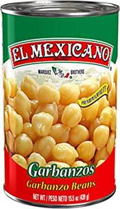 El Mexicano Garbanzo Beans, 15 oz