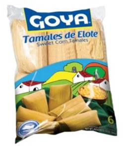 Goya Sweet Corn Tamales, 6 each [30 oz (840 g)]
