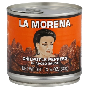 La Morena Peppers, Chilpotle, 13.125 oz (380 g)