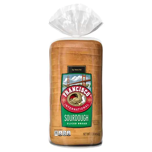 Francisco International Bread, Sourdough, Sliced, 1 Lb (454 G