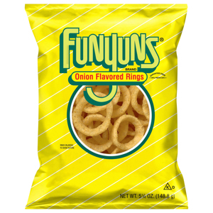 Funyuns Onion Flavored Rings, 5.25 oz (148.8 g)