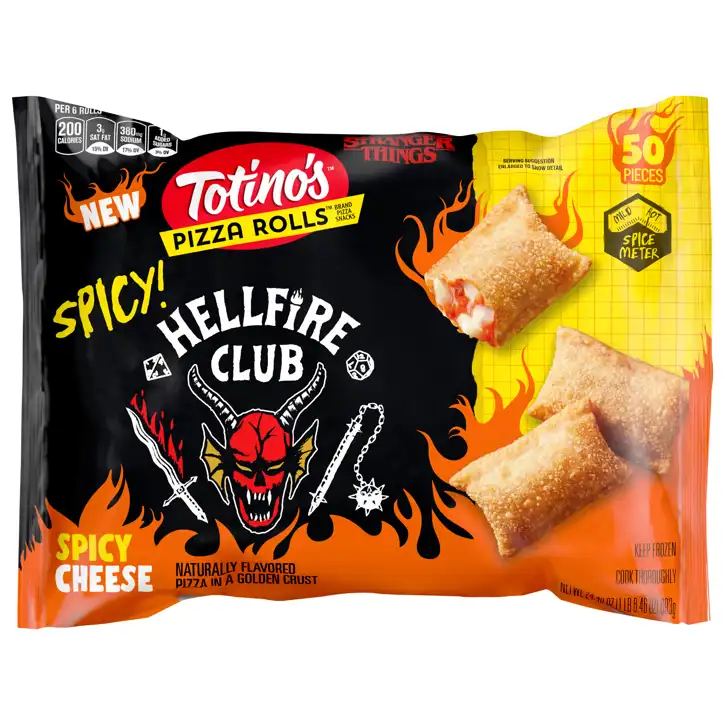 Totino's Hellfire Club Spicy Cheese Pizza Rolls, 50 Rolls [24.46