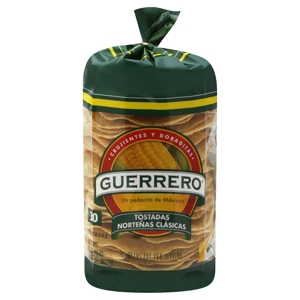 Guerrero Tostadas, Nortenas Clasicas, 30 tostadas [12.37 oz (350 g)]