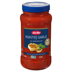 Barilla Premium Roasted Garlic Pasta Sauce, 24 oz (1.5 lb) 680 g