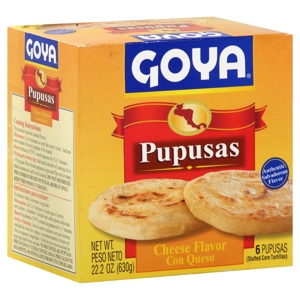 Goya Stuffed Corn Tortillas, Cheese Flavor, 6 stuffed tortillas [22.2 oz (630 g)]