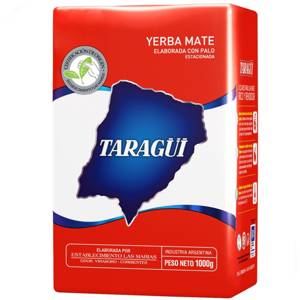 Taragui Yerba Mate con Palo, 1 kg