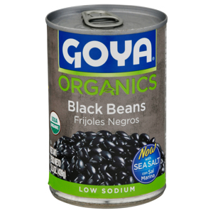 Goya Black Beans, Low Sodium, 15.5 oz (439 g)