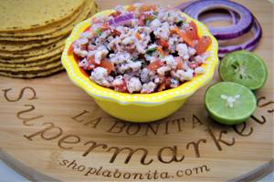 Ceviche De Pescado/ Fish ceviche (Made fresh in store)