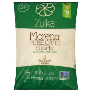 Zulka Sugar, Pure Cane, Morena, 4 lb (1.81 kg)