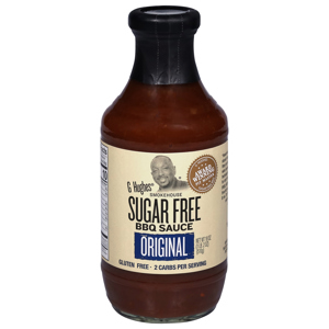 G Hughes Sugar Free Original BBQ Sauce, 18 oz (1 lb 2 oz) 510 g