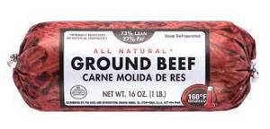 Wilmar Ground Beef 73% Lean, 16 oz