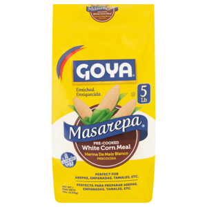 Goya Pre-Cooked White Corn Meal, 5 lbs (2.27 kg)