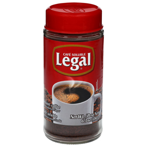 Legal Instant Coffee, with Caramelized Sugar, 6.3 oz (180 g)