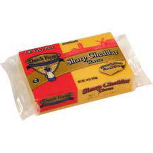 Dutch Farms Sharp Cheddar Cheese Chunk, 16 oz