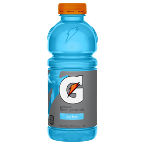 Gatorade Thirst Quencher, Cool Blue, 20 fl oz (1.25 pt) 591 ml