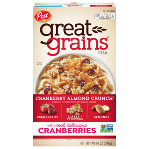 Great Grains Cereal, Cranberry Almond Crunch, 14 oz (396 g)