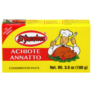 El Yucateco Achiote Condimented Paste, 3.5 oz (100 g)