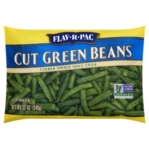 Flav R Pac Green Beans, Cut, 12 oz (340 g)