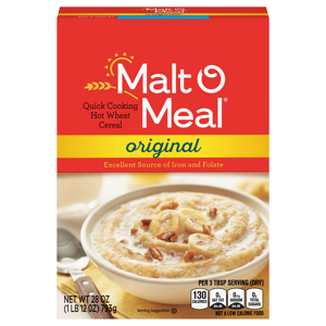 Malt O Meal Quick Cooking Hot Wheat Original Cereal, 28 oz (1 lb 12 oz) 793 g
