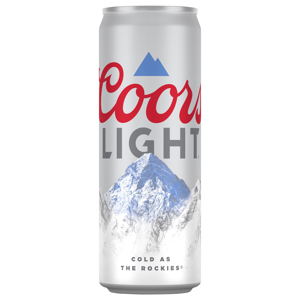 Coors Light Beer, 24 fl oz (1 pint 8 fl oz) 710 ml