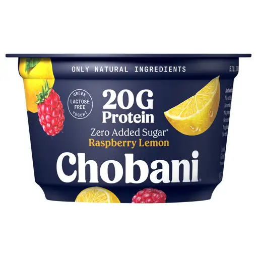 Chobani Lowfat Raspberry Lemon Greek Yogurt, 6.7 Oz (190 G) | Food