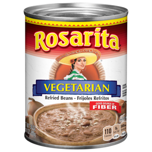 Rosarita Refried Beans, Vegetarian, 30 oz (1 lb 14 oz) 850 g