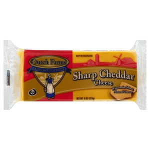 Dutch Farms Cheese, Sharp Cheddar, 8 oz (227 g)